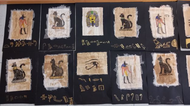 Misteri nell'Antico Egitto, 4A scuola primaria Baselga