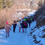 passeggiata nel bosco