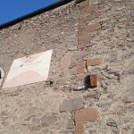 muro esterno con meridiana
