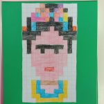 Frida in pixel art