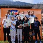 podio squadra Cadette Selected