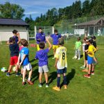 giochi nel campo di calcio